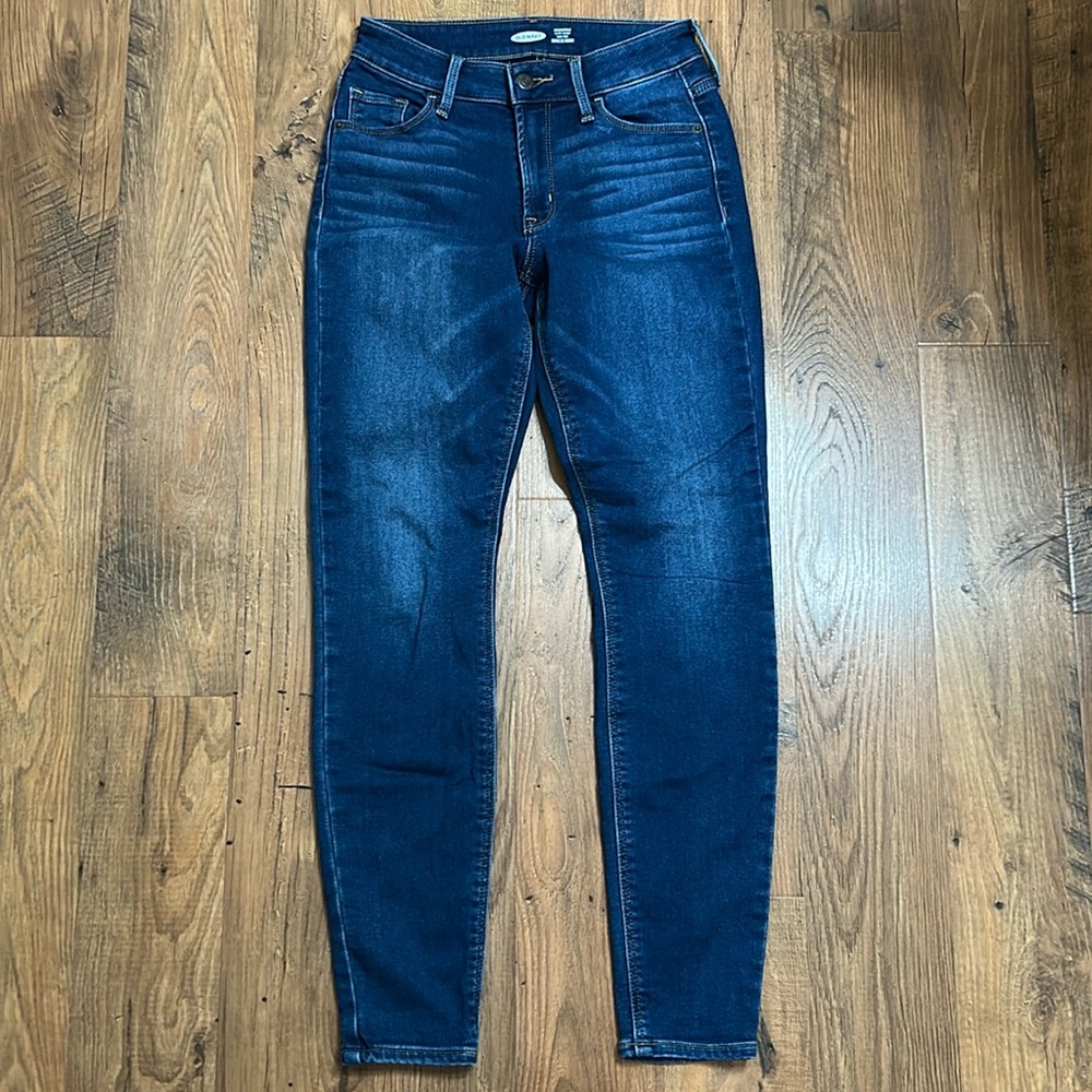 Old Navy rockstar fleece lined jeans